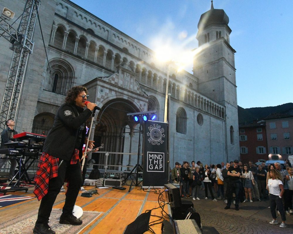 mind the gap piazza duomo notte magica 2019 feste vigiliane 2019 (foto Daniele Panato/Agenzia Panato)
